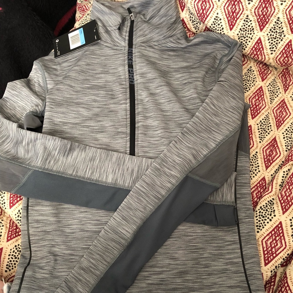 Nike running pullover. With light fleece lining